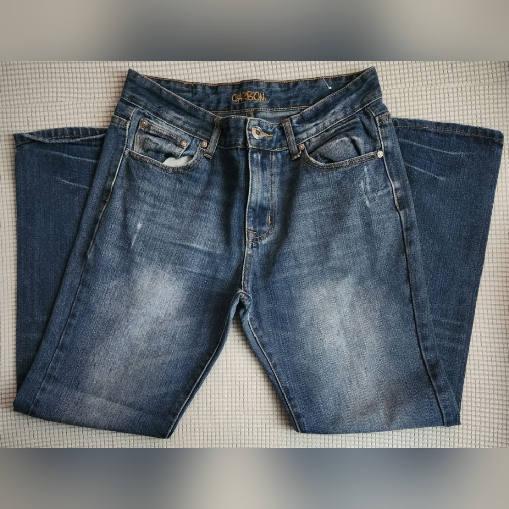 30/30 Carbon Men's Relaxed Straight Blue Denim Jeans